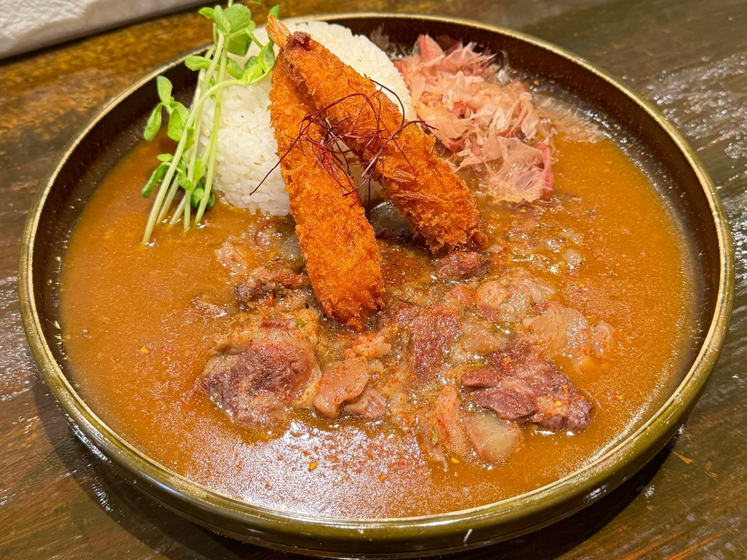 ジパングカリーカフェ 和風カレー HiGE BozZ 中崎町本店